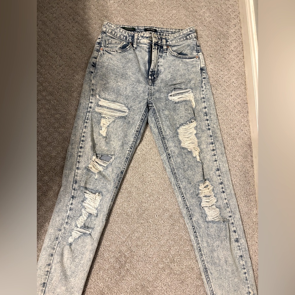 Jeans from target. They fit amazing and I’m so sad I grew out of them.